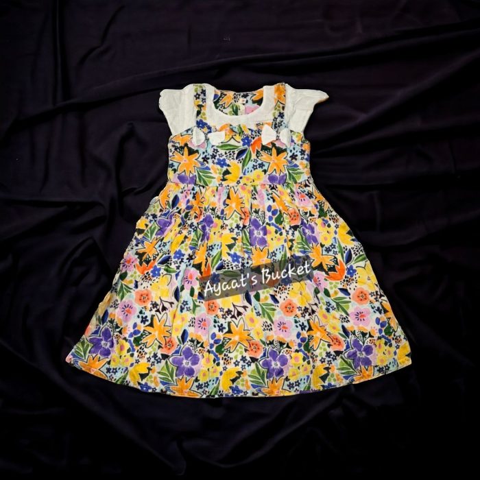Tap Multicolor Frock - Image 1