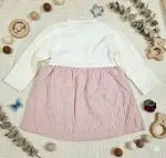 Frock with white flower Neckless - Image 3
