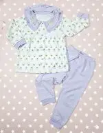 Floral Frock and Pant Set PURPLE | China Imported