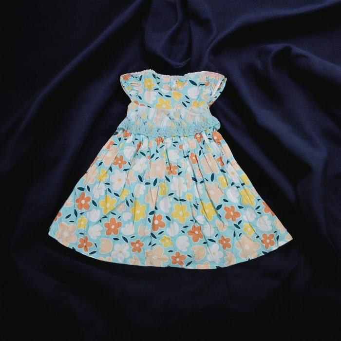 Sky Print Frock - Image 1