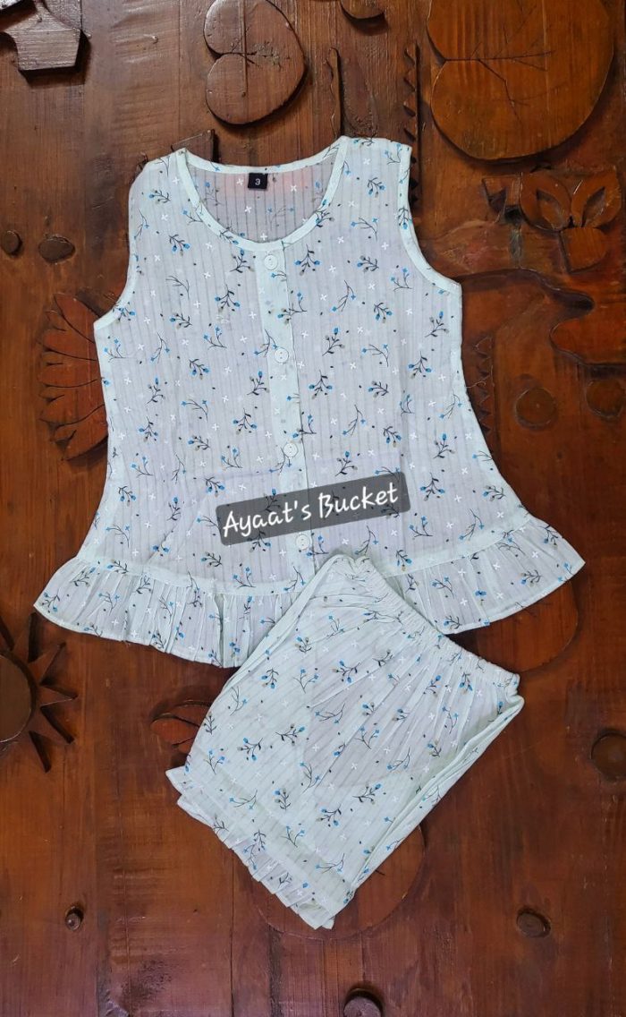 photo_6262759210827757765_y.jpg Summer Friendly Baby Girl’s Flower Bud Dress Set - Image 1
